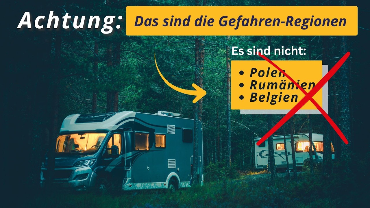Die gef&auml;hrlichsten Urlaubsl&auml;nder f&uuml;r Camper