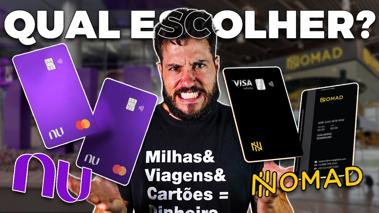 NOMAD EXPLORER ou NUBANK ULTRAVIOLETA? Qual &eacute; o melhor cart&atilde;o de cr&eacute;dito?