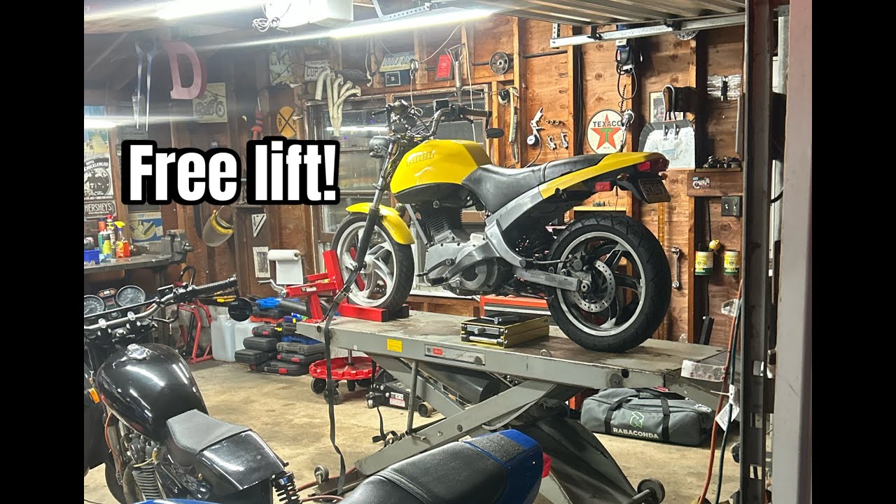 Free Motorcycle Lift!