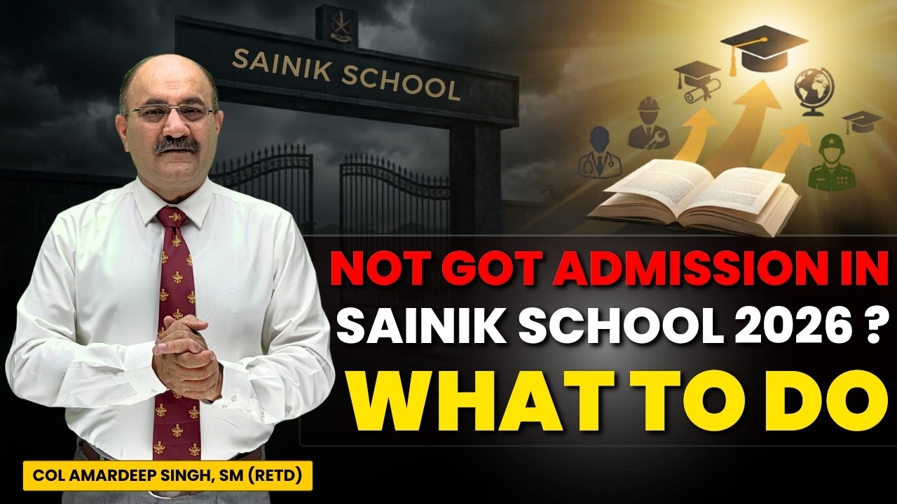 Not Got Admission in Sainik School 2026? All Options for Class 6 & 9 | The Winning Edge