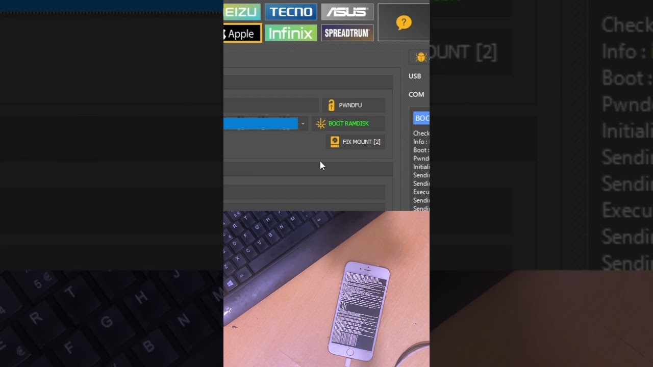 How to factory reset iphone 6 6s 7 8 X on disable without restore with unlocktool