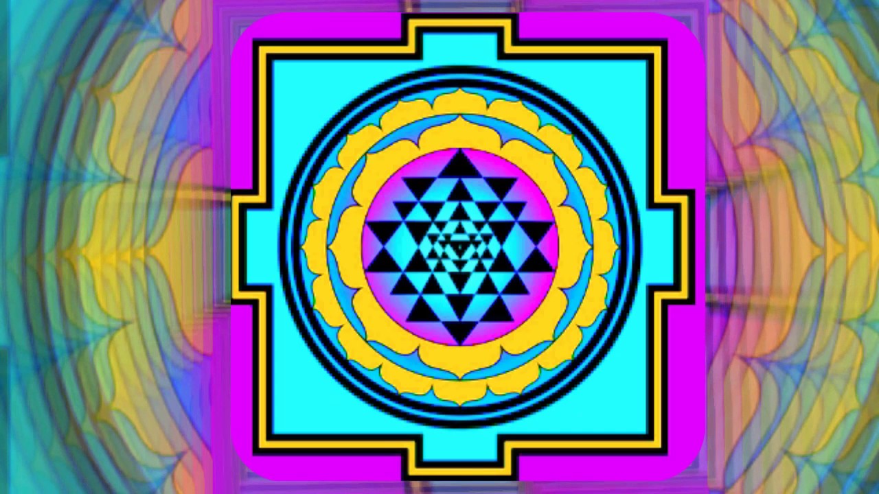 Sri Yantra 528Hz | Repairs DNA | Wealth and Wisdom Meditation