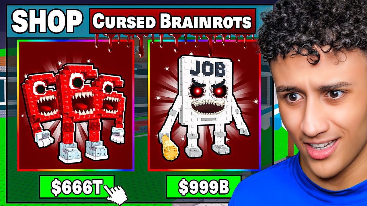 Steal a Brainrot, But You Can Buy CURSED Brainrots..