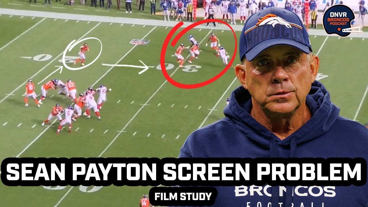 Why is Sean Payton's Screen Game FAILING The Denver Broncos Offense?