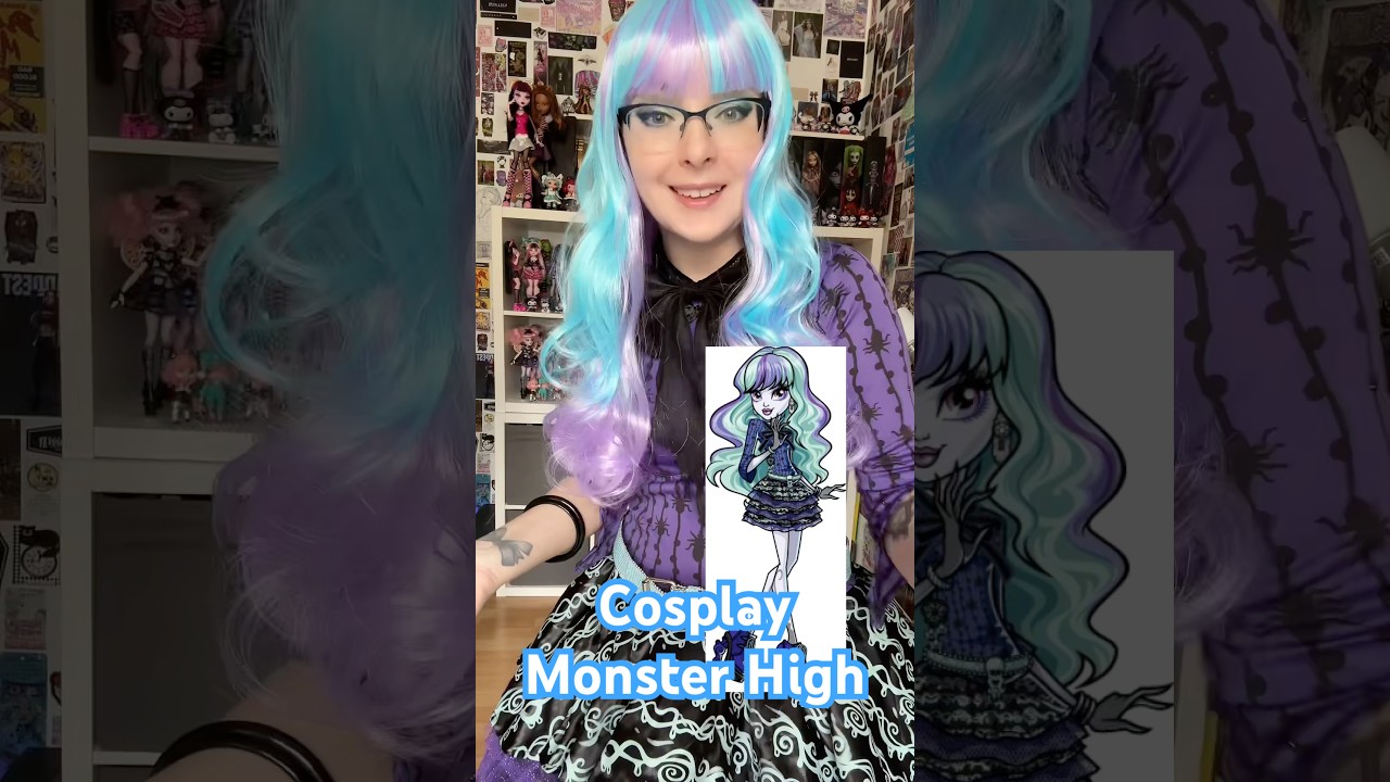 Dziecięcy str&oacute;j na halloween - hot czy kit? Twyla Monster High &hearts;️ #monsterhigh #cosplay #przebranie