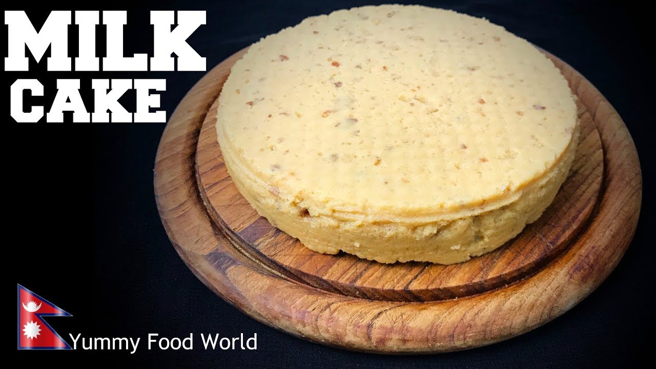 MILK CAKE | दुध केक | Simple Easy Recipe | Anyone can make - Yummy Food World