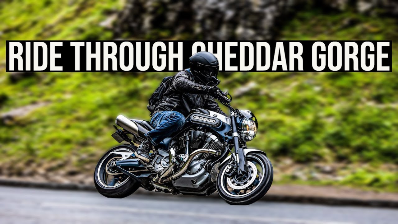 Yamaha MT-01 Ride through Cheddar Gorge