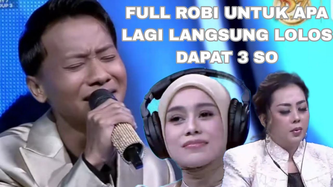 Full ROBI untuk apa lagi dapat 3 so langsung lolos cengkoknya luar biasa