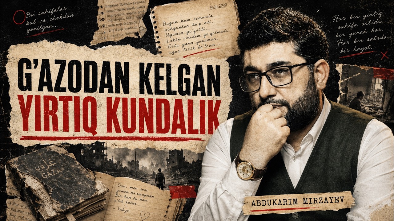 G'azodan kelgan yirtiq kundalik | @AbdukarimMirzayev2002 #abdukarimmirzayev