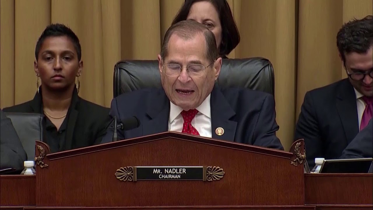 Mueller Testifies: House Judiciary Chairman Jerry Nadler's Opening Statement