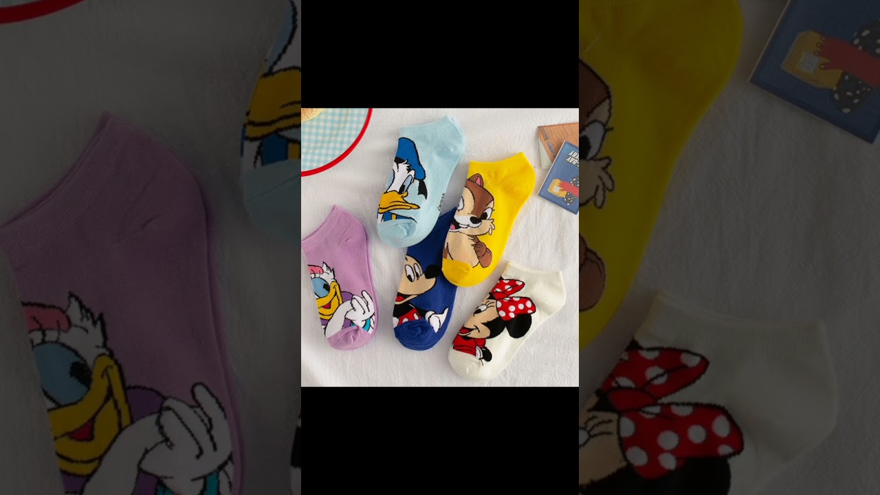 Mickey Mouse Boat Socks: Sweet & Wild Short Tube Socks for Summer | Japanese & Korean Fashion
