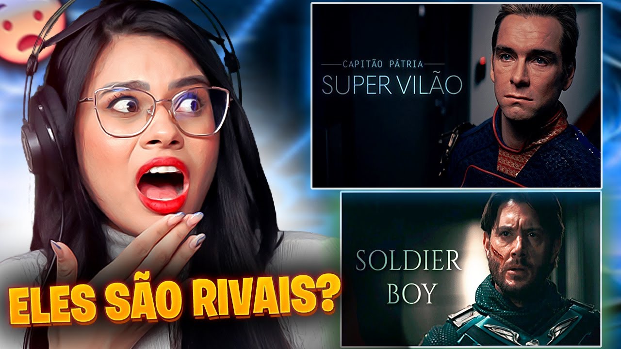 PRIMEIRA VEZ VENDO THE BOYS!! 😱 Super Vilão - Capitão Pátria & Soldier Boy | Interativo Edições