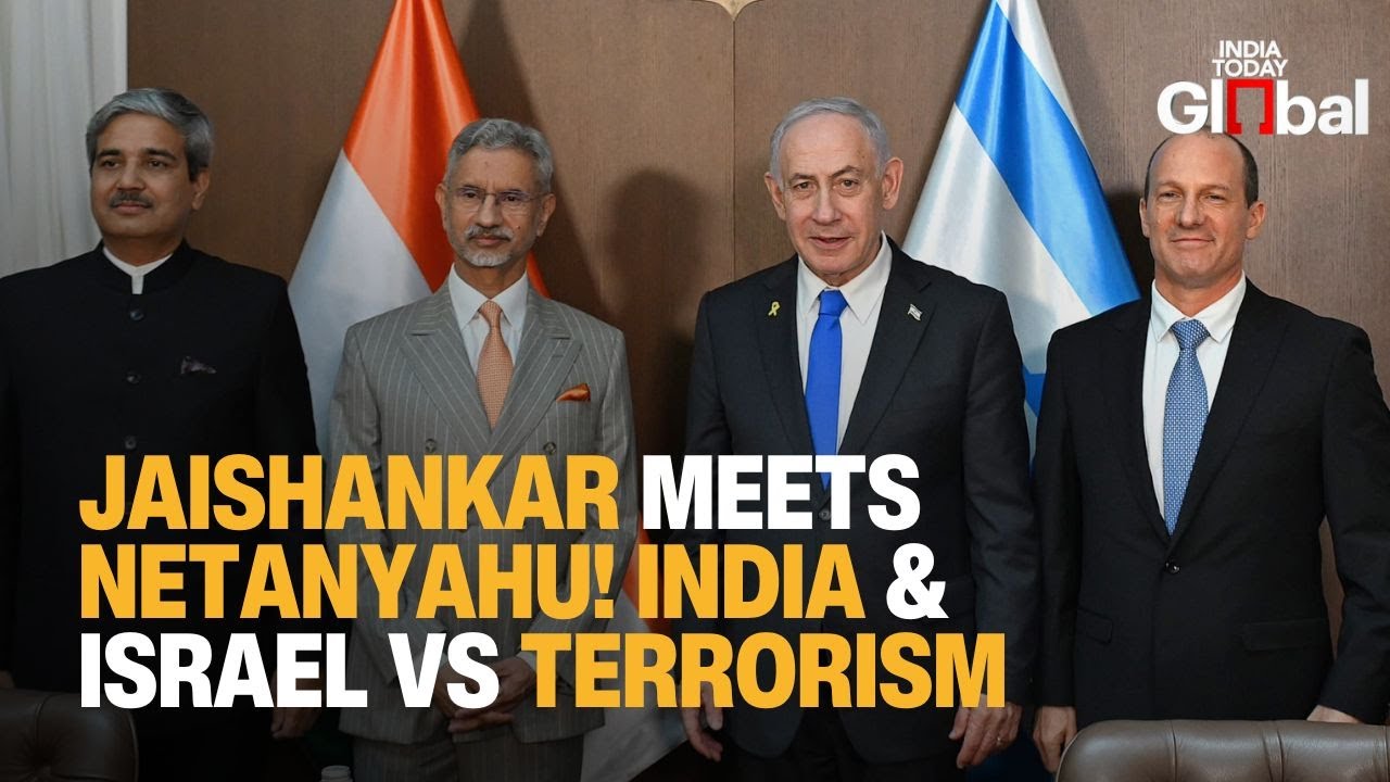 Jaishankar Meets Netanyahu in Jerusalem, Slams Terror, Backs Gaza Peace Plan | Jaishankar in Israel