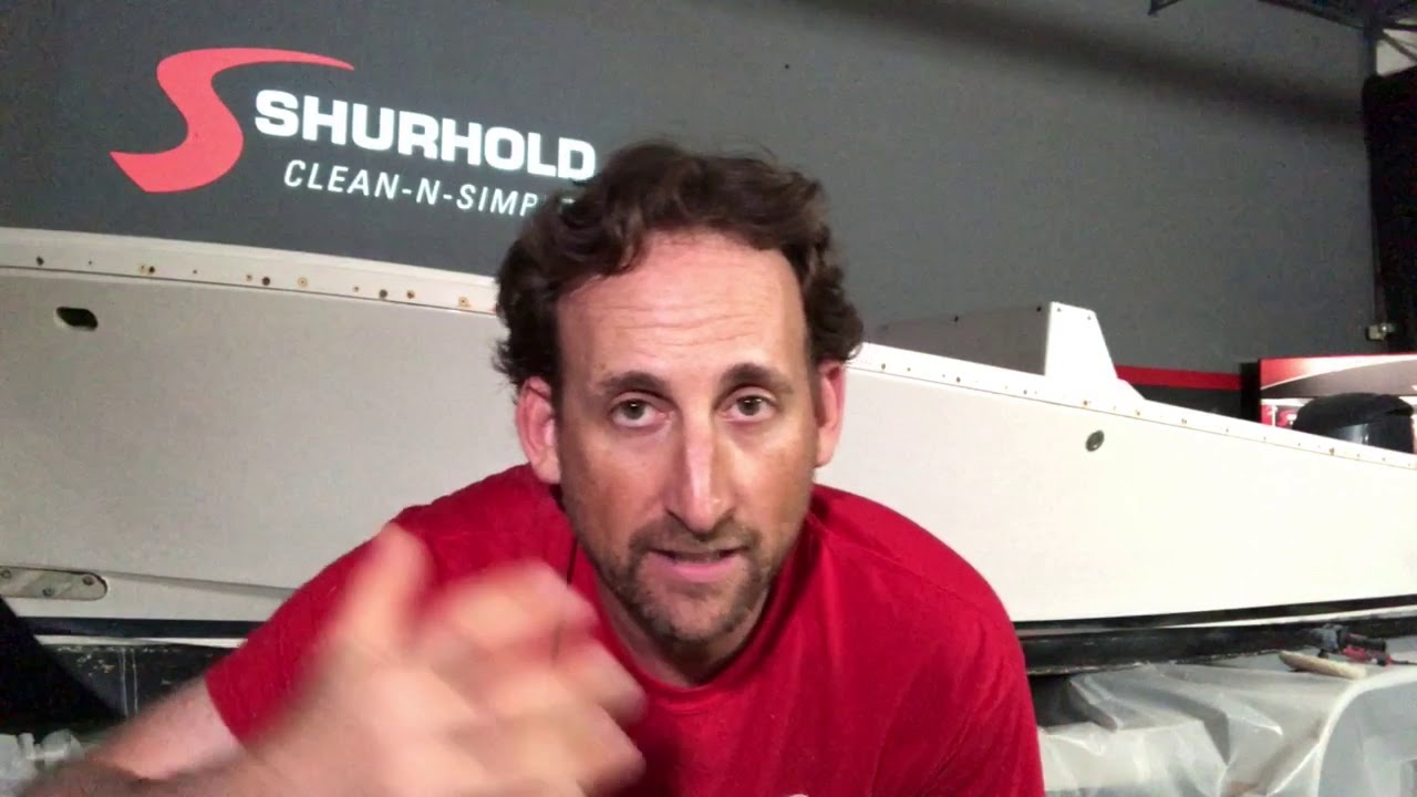 Shurhold VLOG Wet Sanding Update Albury 23 project boat