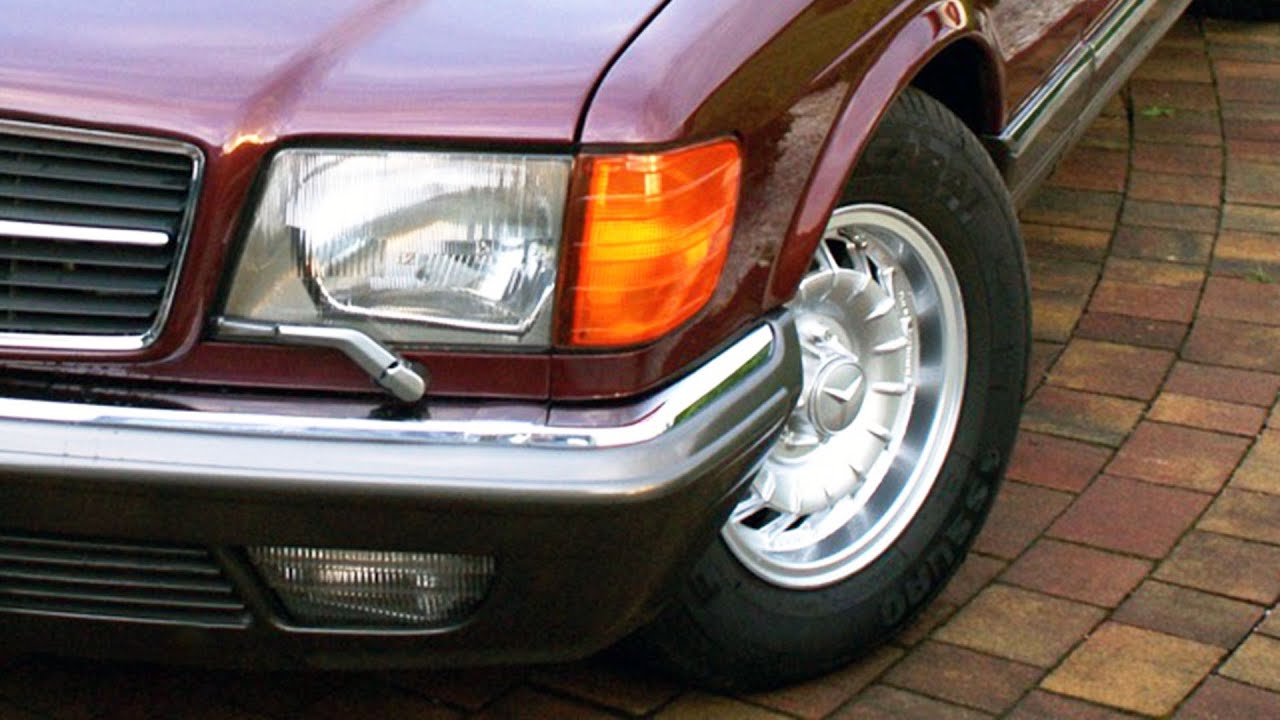 С126 Mercedes-Benz 500 SEC most beautiful Coupe S-class, 1985