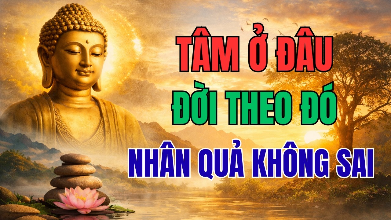Tâm Dẫn Đầu Các Pháp – Muốn Đổi Đời Hãy Đổi Tâm | Luật Nhân Quả Thức Tỉnh