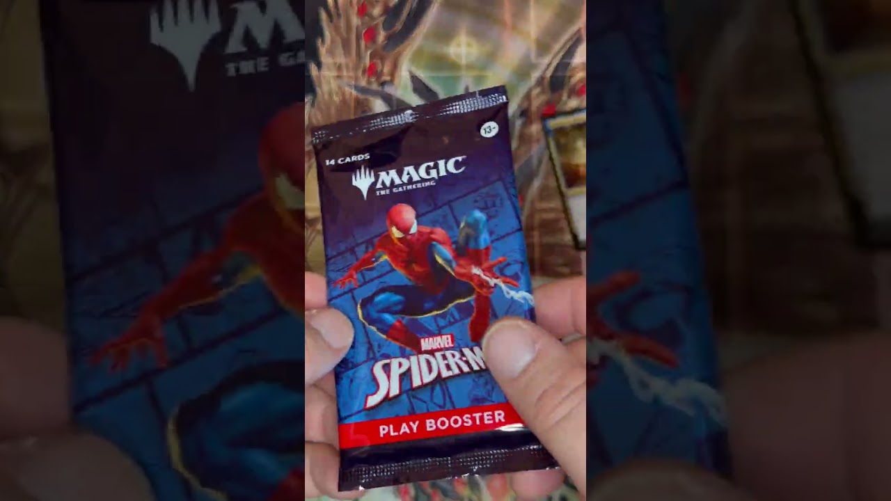 Magic The Gathering Spider-Man pack opening