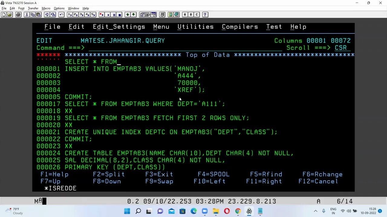 All About DB2 queries - Aggregate functions || All About Mainframes