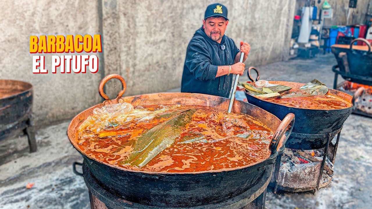 Barbacoa El Pitufo de Tarímbaro | Receta Completa para 500 kilos de Carne a la Leña
