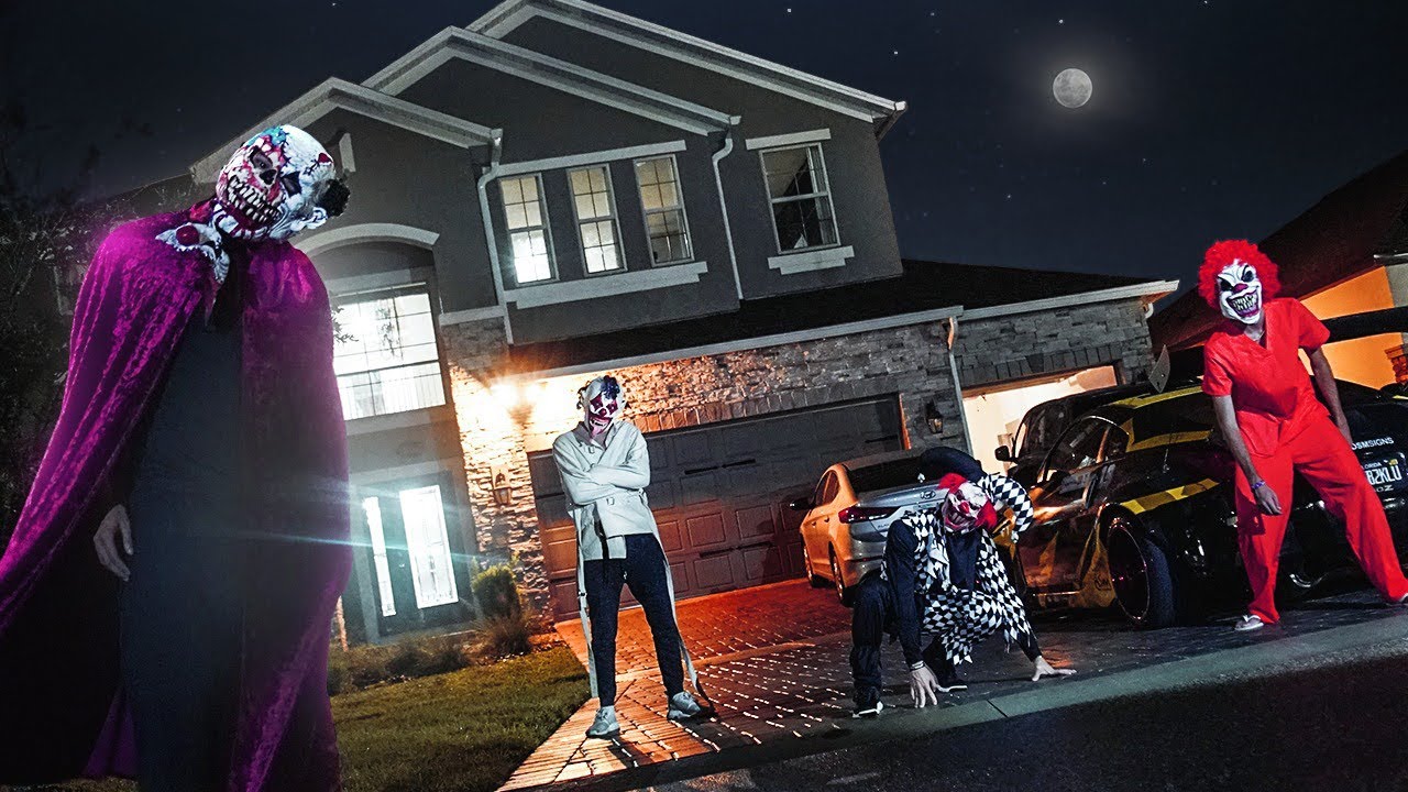 INVADIMOS A BREAKMEN HOUSE COM A GANGUE DE PALHA&Ccedil;OS ASSUSTADORES!