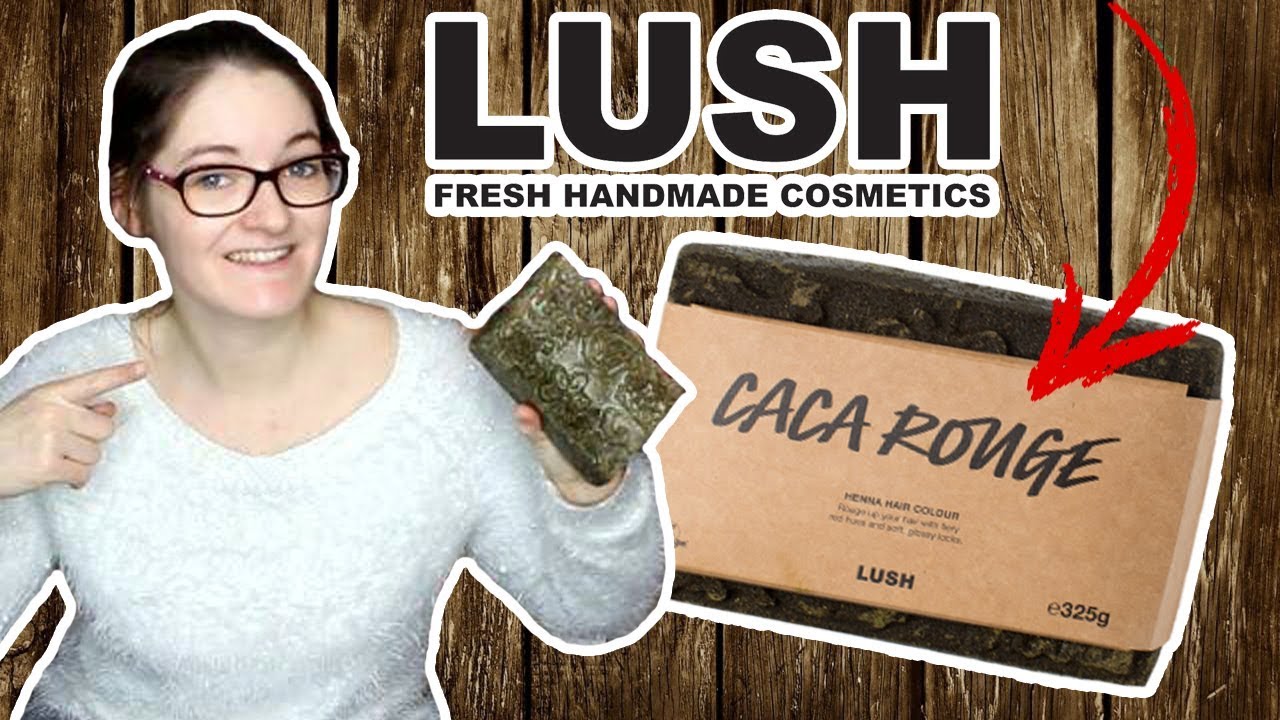 JE TESTE LE CACA ROUGE DE LUSH
