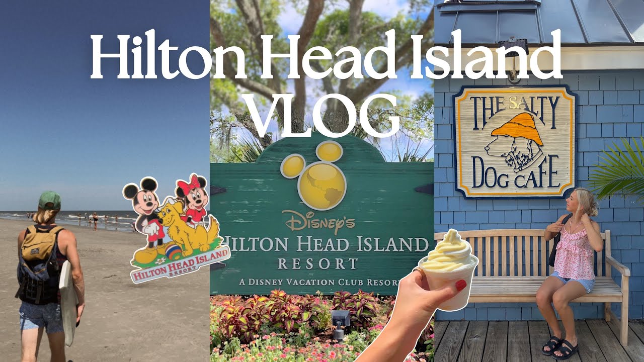 HILTON HEAD ISLAND 🍍 🌊 ♥️  Disney's Hilton Head Resort, Coligny Beach, Salty Dog, Sea Pines Resort