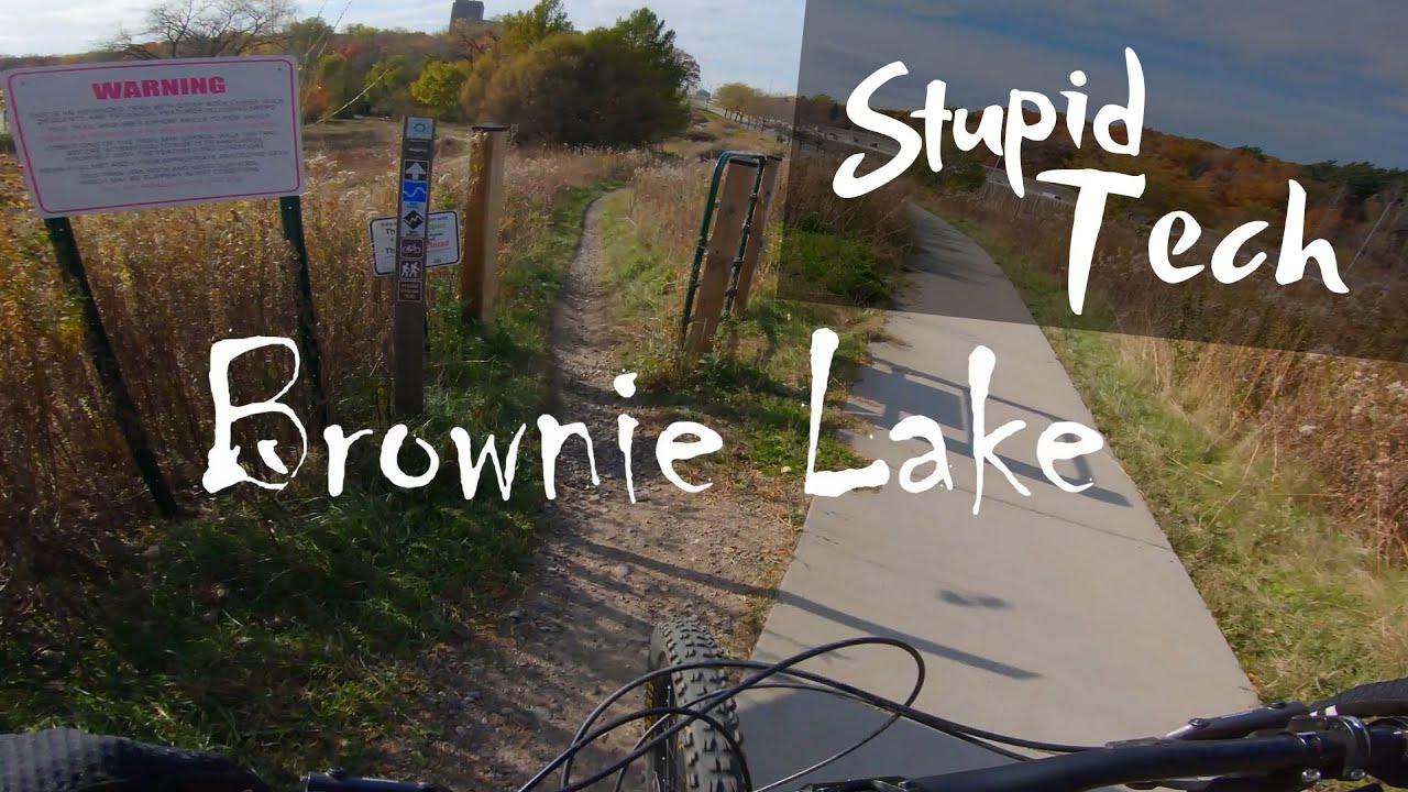 MTB Brownie Lake, Theodore Wirth Park: Technical singletrack in Minneapolis