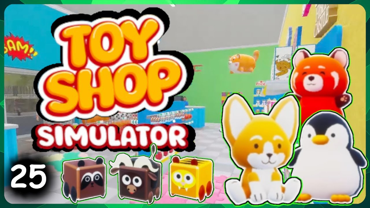 Plushie Overload! 🧸 Hired a Whole Squad to Stock the Shelves  | TOY SHOP SIMULATOR | Part 25