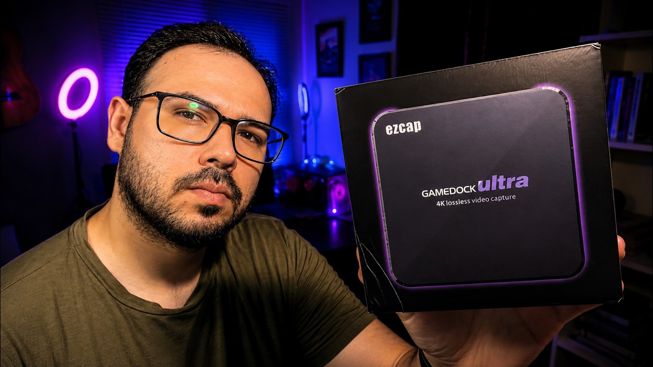 Ezcap 326 Gamedock Ultra 4K HDR | Placa de Captura Custo Benefício 2025 | Unboxing e Review Completo