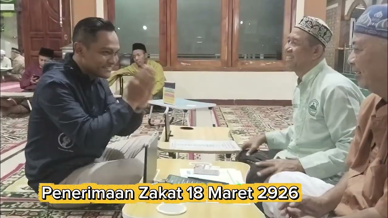 Penerimaan Zakat 18 Maret 2026