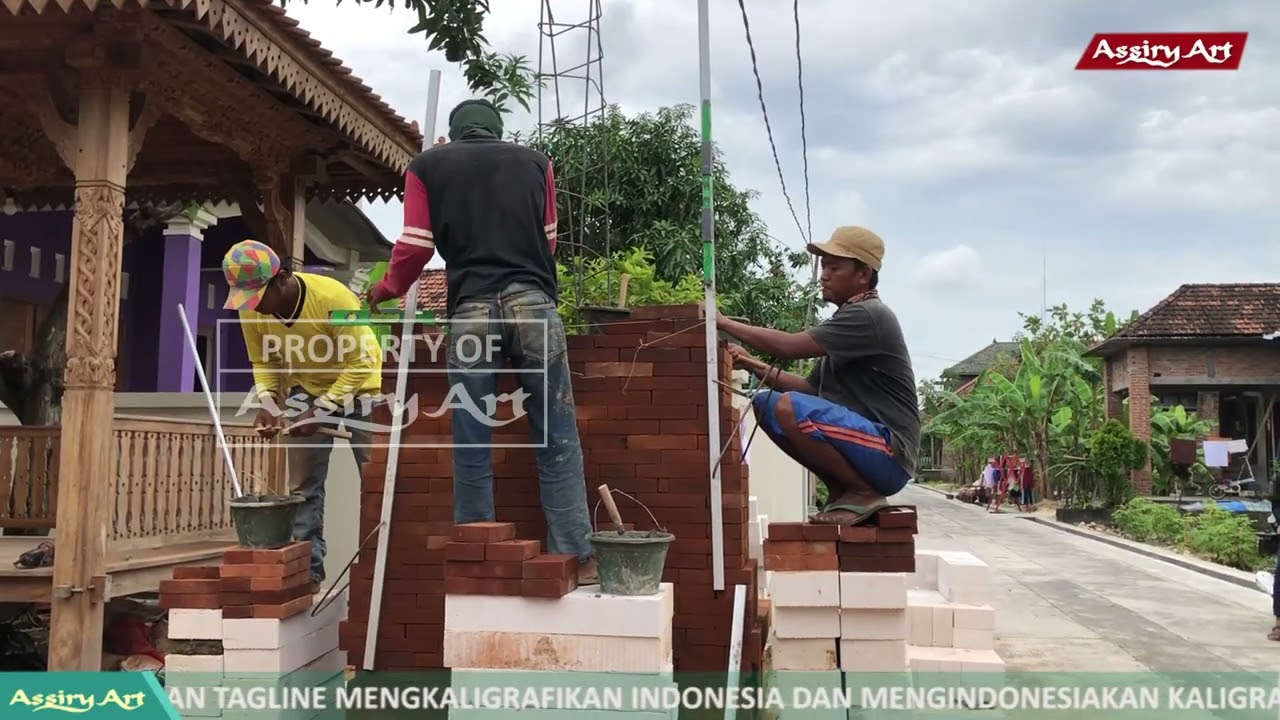 PROSES PEMBUATAN GAPURA NUSANTARA KONSEP MAJAPAHIT | ASSIRY ART 2022