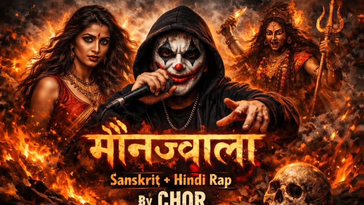 🔥 MAUNAJVĀLĀ (मौनज्वाला) – The Silent Flame | Sanskrit × Hindi Rap | Rap By CHOR 🔥