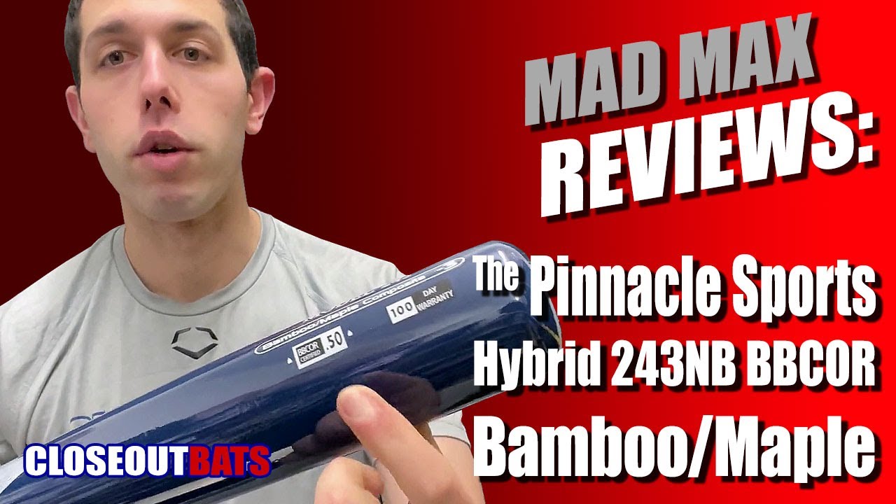 Closeoutbats.com Pinnacle Sports Hybrid 243 Bamboo:Maple Composite BBCOR Bat 243NB