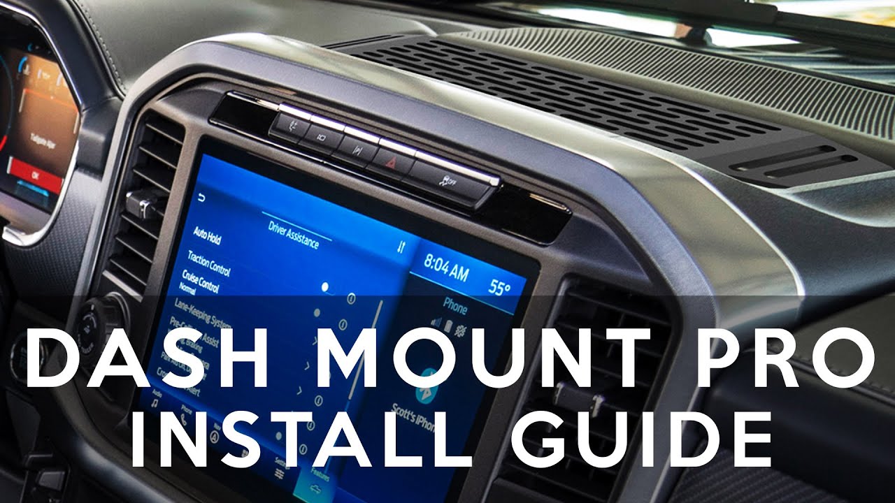 2021+ Ford F-150/Raptor Dash Mount PRO Install Guide // BuiltRight Industries