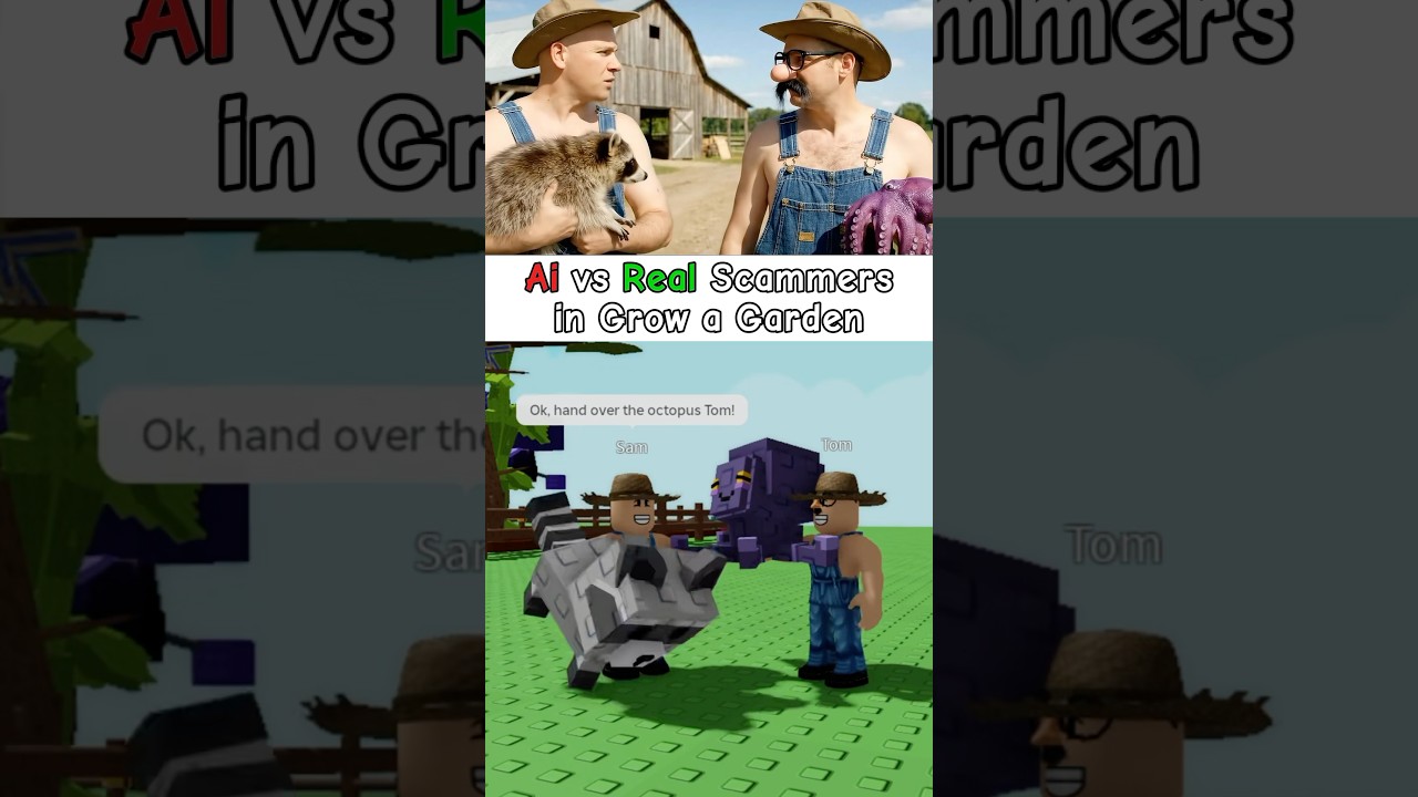 Мошенники, будьте такими 💀 #roblox #growagarden #shorts #robloxmemes