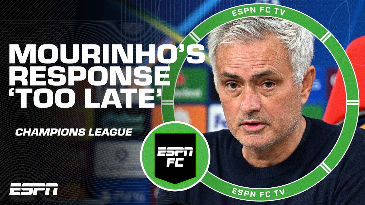 Jose Mourinho criticised for response to Prestianni’s alleged Vinicius Junior abuse | ESPN FC