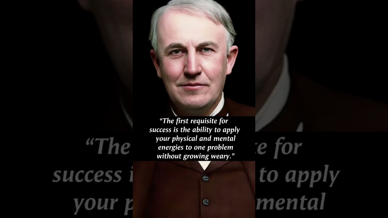 Thomas edison Quotes