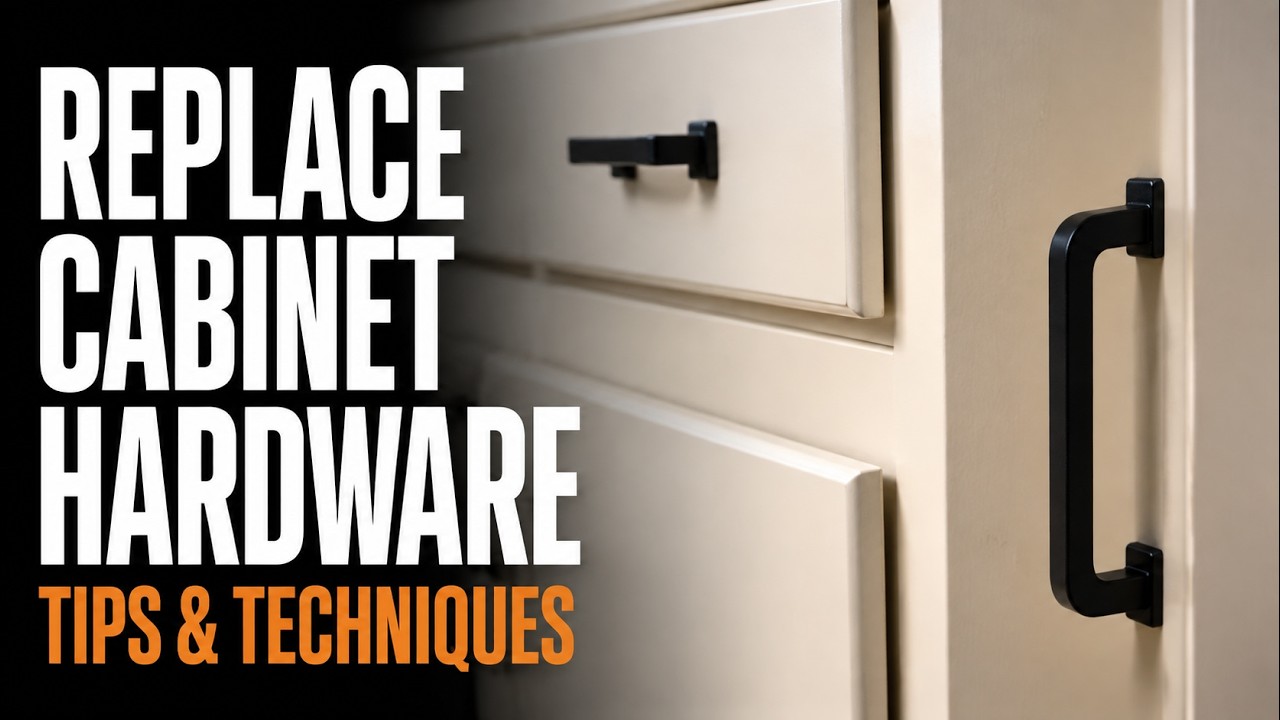 Replacing Drawer/Cabinet Hardware :: Tips & Techniques