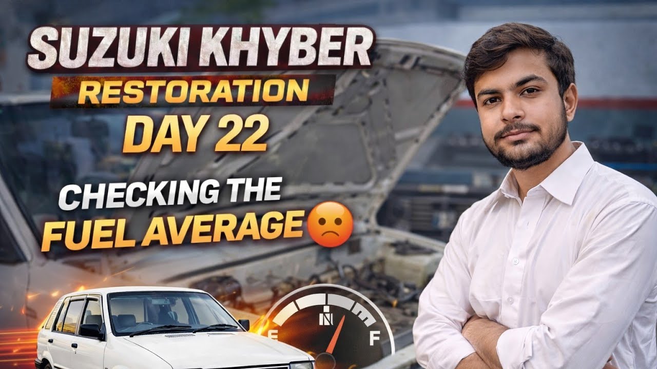 Checking the fuel average of my car! | Suzuki Khyber Restoration Day 22 | Car Guy on a Budget 