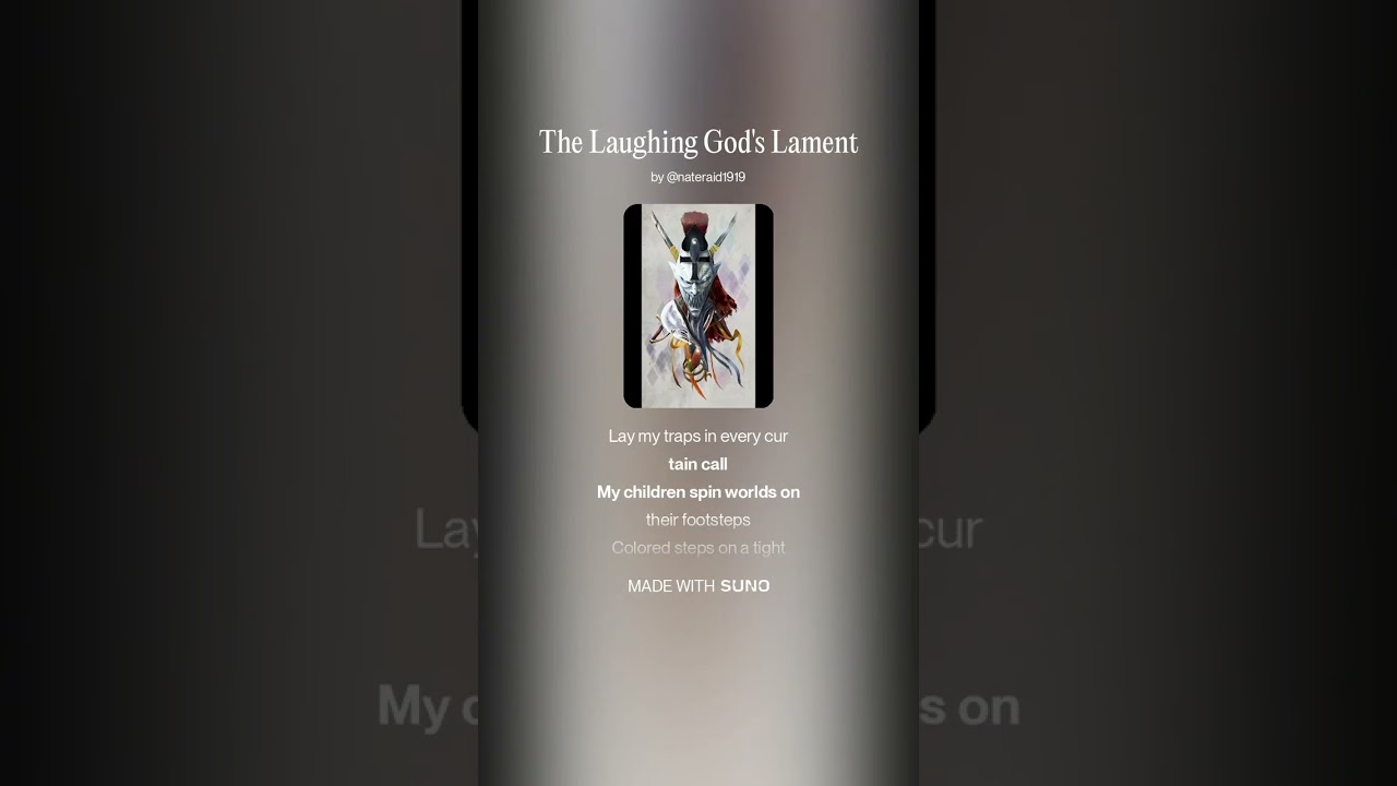The Laughing God's Lament