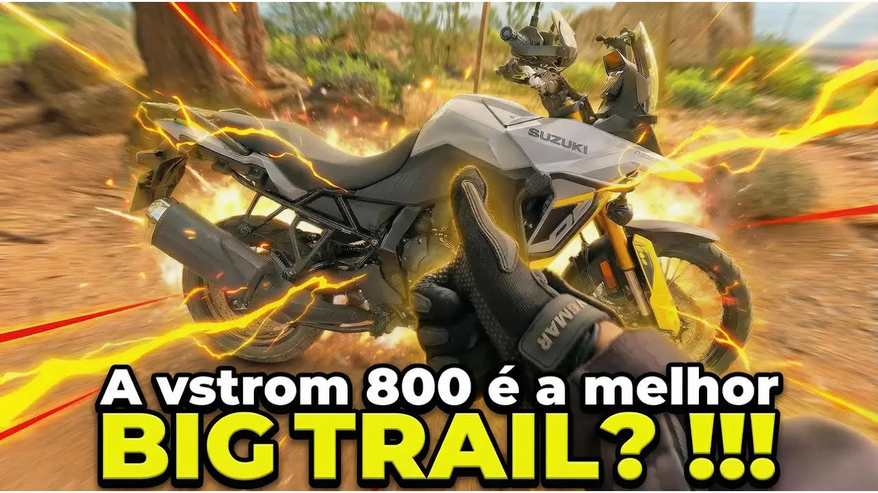 A VSTROM 800 DE É A MELHOR BIG TRAIL ?!!!