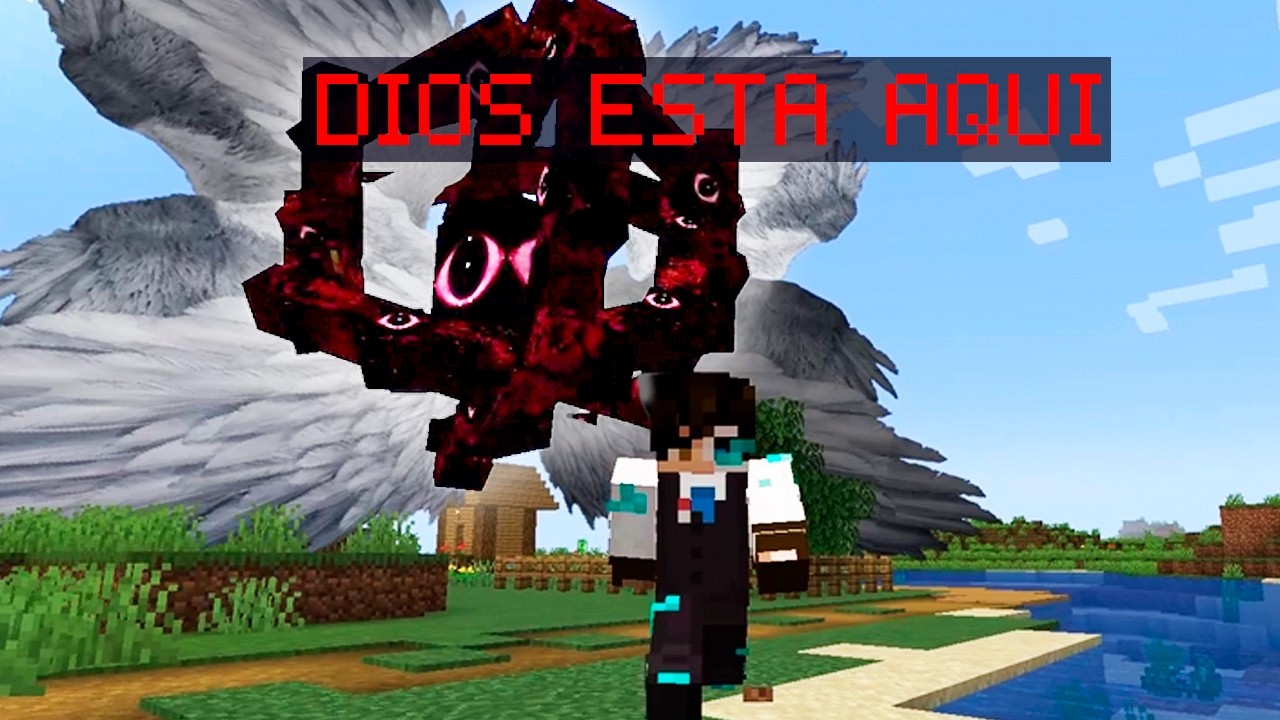 sobreviv&iacute; a DIOS en MINECRAFT 💀