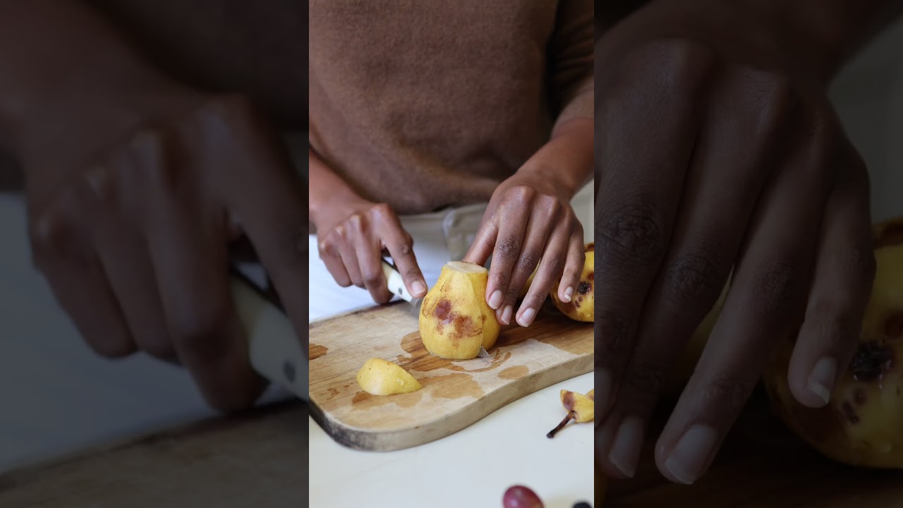 Creamy Homemade Pear Sorbet