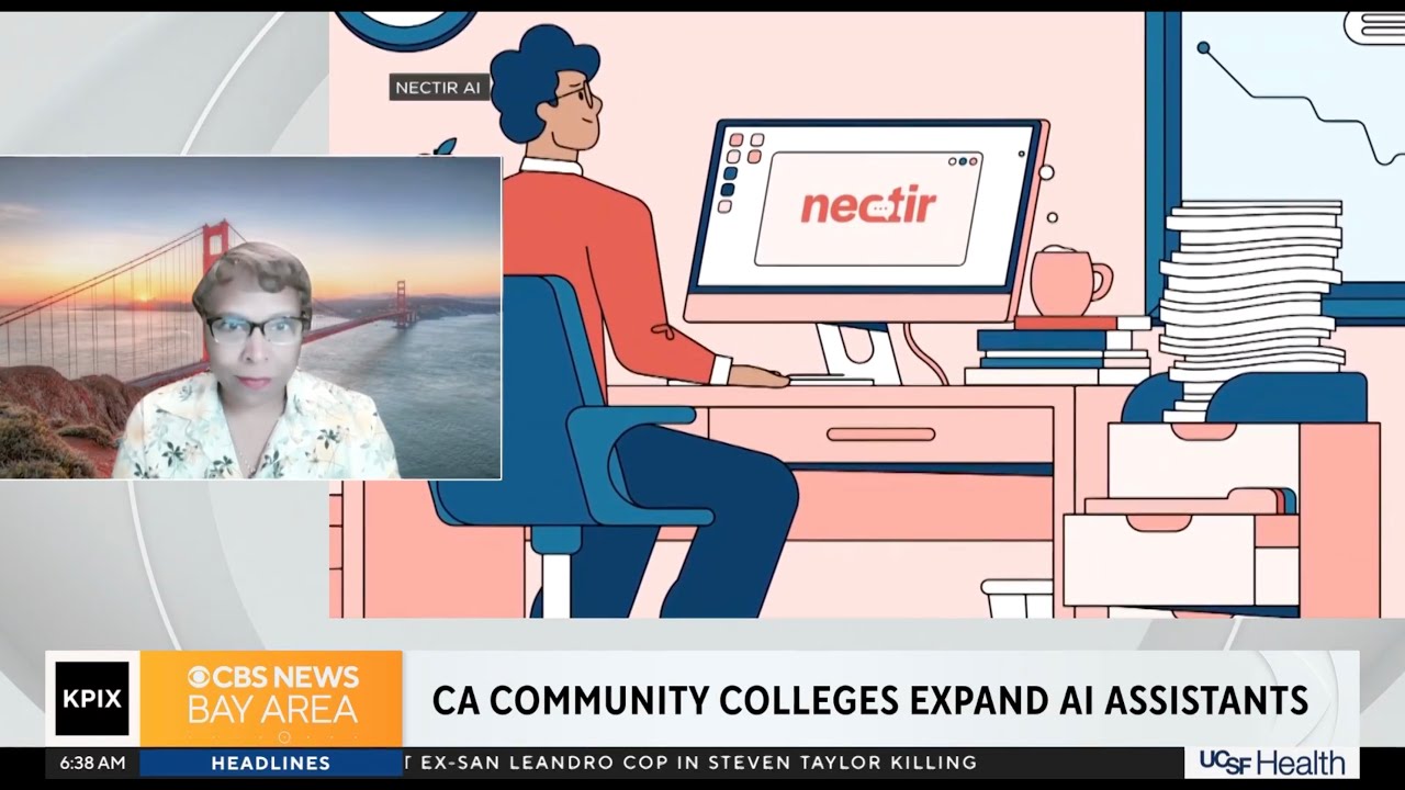 Nectir Interview with Adoria Williams, Merritt College, on CBS Bay Area