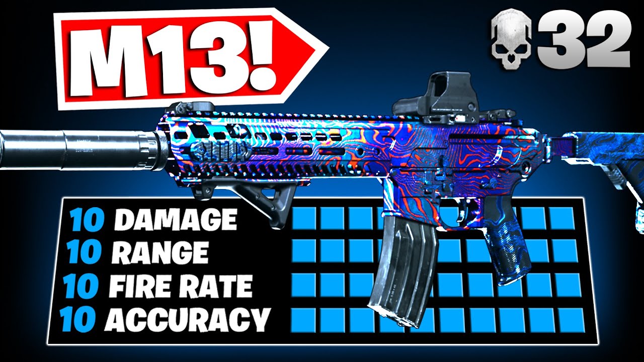 NEW *SEASON 3* M13 CLASS in WARZONE! BEST 
