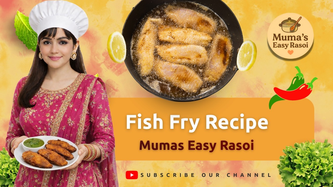 Healthy & Crispy Fish Fry Recipe 🐟 | Tasty Indian Fish Fry at Home