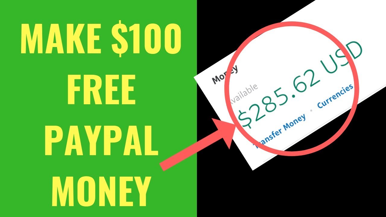 HOW To Get FREE Money On PayPal 2019 | Make Money Online FAST