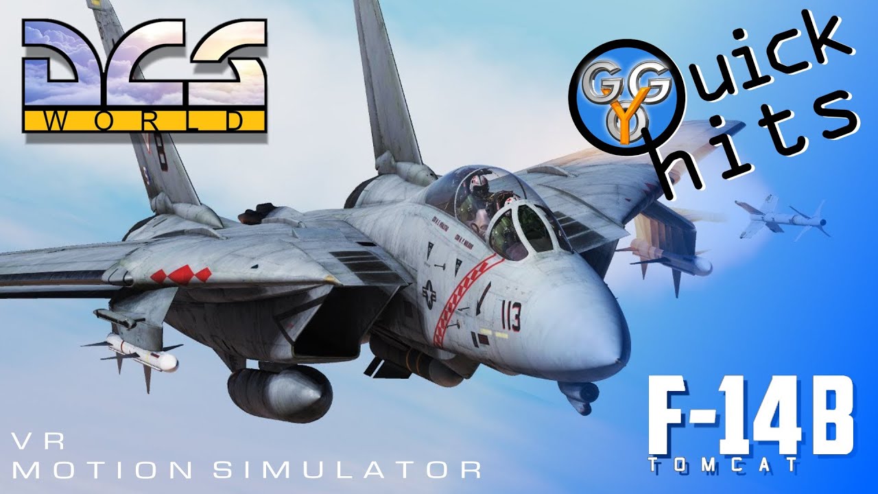DCS Dogfight in VR and Motion Simulator: GYGO Quick Hits