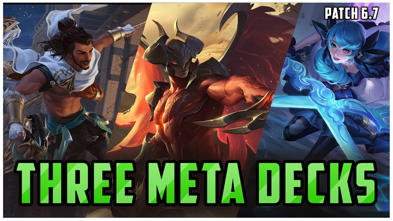 Эти 3 колоды помогут вам выиграть больше в Legends of Runeterra!
