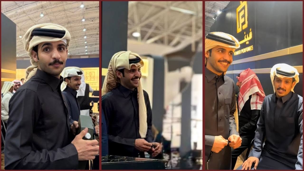 تجميع سنابات حضور بوث فيندر مع بهاج الاكلبي في سادس ايام معرض العطور بالرياض 🤩 !